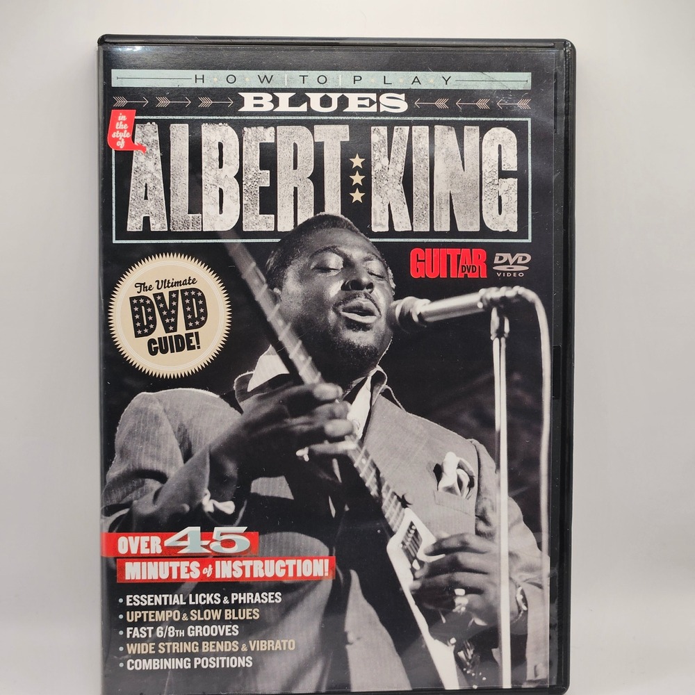 Alfred Music How To Play Blues In The Style Of Albert King Guitar DVD Black 2012